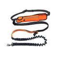 Pet Run Traction Rope Portable Waist Bag(Orange)