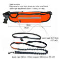 Pet Run Traction Rope Portable Waist Bag(Navy)