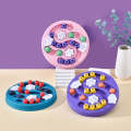 Pet Maze Educational Toy Interactive Slow Food Box(Purple)