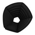 Pet Grooming Anti-Bite Neck Ring, Specification: XL(Black)