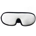 3D Breathable Shading Eye Protection Sleep Eye Mask(White)