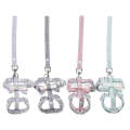 Bow-knot Anti-breakaway Adjustable Cat Leash S(Pink)