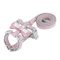 Bow-knot Anti-breakaway Adjustable Cat Leash L(Pink)