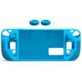 All-Inclusive Silicone Cover With Button Cap For Steam Deck(Blue)