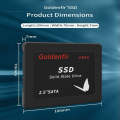 Goldenfir T650 Computer Solid State Drive, Flash Architecture: TLC, Capacity: 500GB