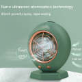 Home Office Portable Desktop Spray Fan Air Cooler, Spec: Battery Model(White)