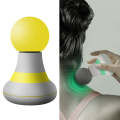 Mini Fascia Device Smart Whole Body Muscle Vibrating Massage Relaxer, Style: Enhanced Model (Yellow)