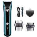 Waterproof Pet Shaver Dog Electric Hair Clipper, Specification: Package 4(Blue)