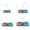 YD-XD03 Summer Pet Breathable Cooler Mat Pet Bed, Size: 40x30cm(Coffee Khaki)