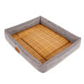 YD-XD03 Summer Pet Breathable Cooler Mat Pet Bed, Size: 50x40cm(Gray)