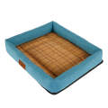 YD-XD03 Summer Pet Breathable Cooler Mat Pet Bed, Size: 60x50cm(Lake Blue)