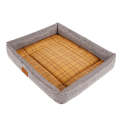 YD-XD03 Summer Pet Breathable Cooler Mat Pet Bed, Size: 77x62cm(Gray)