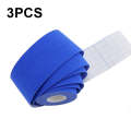 3 PCS Muscle Tape Physiotherapy Sports Tape Basketball Knee Bandage, Size: 3.8cm x 5m(Royal Blue)