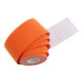 Muscle Tape Physiotherapy Sports Tape Basketball Knee Bandage, Size: 5cm x 5m(Orange)