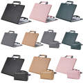 Laptop Bag Protective Case Tote Bag For MacBook Pro 15.4 inch, Color: Dark Gray + Power Bag