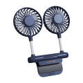 USB Large Wind Silent Cooling Computer Hanging Screen Fan(Blue)