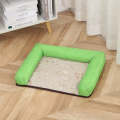 Pet Breathable And Cooler Mat Pet Bed, Specification: S(Green)