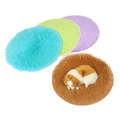 Autumn And Winter Pet Warm Bed Round Pet Pad, Specification: S(Sky Blue)