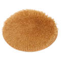 Autumn And Winter Pet Warm Bed Round Pet Pad, Specification: L(Brown)