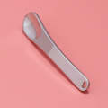 3 PCS Zinc Alloy Cosmetics Spoons Cream Split Spoon(Rose Gold)
