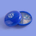 JM062 Convenient Medicine Packaging Box Mini Moisture-proof Sealed Pill Box(Blue)