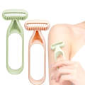 Sensitive Leg and Armpit Shaver Macro Blade Gentle Shaving Tool(Natural Skin)