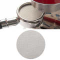 Stainless Steel Sintered Sheet Coffee Splash Filter, Size: 58mm x 1mm