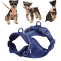 Pet PVC Strap Macaron Color Dog Chest Strap, Size: S(Blue)