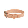 PVC Pet Loop Horsarine Dog Collar, Size: M(Pink)