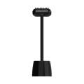 Pet Cat and Dog Supplies Long Handle Comb With Base(Black)