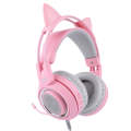 SOMIC G951PINK Head-mounted 7.1 Channel Anchor E-Sports Game Headset Wheat(Pink)