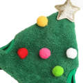 Pet Christmas Hat Saliva Festive Dressing Supplies, Color: Bibs Green