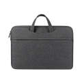 ST01 Large-Capacity Waterproof Shock-Absorbing Laptop Handbag, Size: 13.3 inches(Deep Sky Gray)