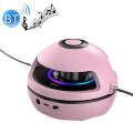 Fun Bluetooth Lighting Electronic Counting Intelligent Automatic Rope Skipping Machine(Pink)