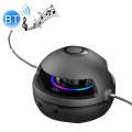Fun Bluetooth Lighting Electronic Counting Intelligent Automatic Rope Skipping Machine(Black)