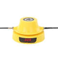 AWU-028 Smart Digital Display Electronic Counting Colorful Light Effect Remote Rope Skipper(Lemon...