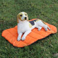 Pet Outdoor Waterproof Cushion Camping Cats And Dog Sleeping Pad, Size: Small 80x70cm(Orange)
