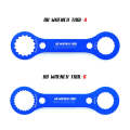 2 PCS DUB TL-FC32/25/24 Bicycle Integrated Hollow Shaft Wrench(BB Wrench A+B)