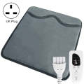 60W  Electric Feet Warmer For Women Men Pad Heating Blanket UK Plug 240V(Dark Gray)
