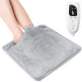 60W  Electric Feet Warmer For Women Men Pad Heating Blanket US Plug 120V(Dark Gray)