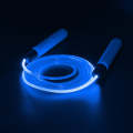 Glowing Skipping Rope Fitness Exercise Student Racing Training(Blue)
