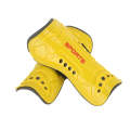 2 Pairs Football Shin Pads Professional Game Training Sports Knee Pads, Color: HTB02 Yellow L