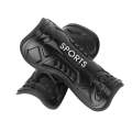 2 Pairs Football Shin Pads Professional Game Training Sports Knee Pads, Color: HTB02 Black L
