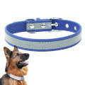 CL181K Pet Soft Reflecting Collar, Size: L(No Iron Sheet Dark Blue)