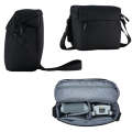 Crossbody Handbag Shoulder Bag Organizer Bag for DJI Mini 3 Pro(Black)