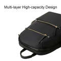 Bopai 62-00121 Multifunctional Wear-resistant Anti-theft Laptop Backpack(Black)