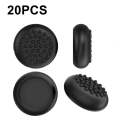 20 PCS Peripheral Button VR Handle Rocker Silicone Protective Cover, For Meta Quest 2(Black)