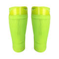 Football Shin Pads + Socks Sports Protective Equipment, Color: Fluorescent Green (S)