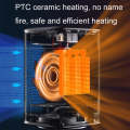 WT-WA2 Home Desktop Mini Warm Air Machine Heating Heater, Plug Type: US Plug(Black)