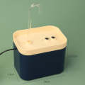 Cat Automatic Circulation Flow Drinking Fountain USB Anti-drying(Deep Sea Blue)